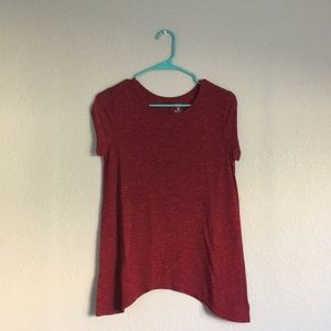 Cranberry striped shirt